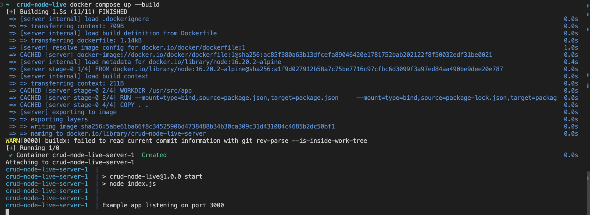 Terminal Screenshot