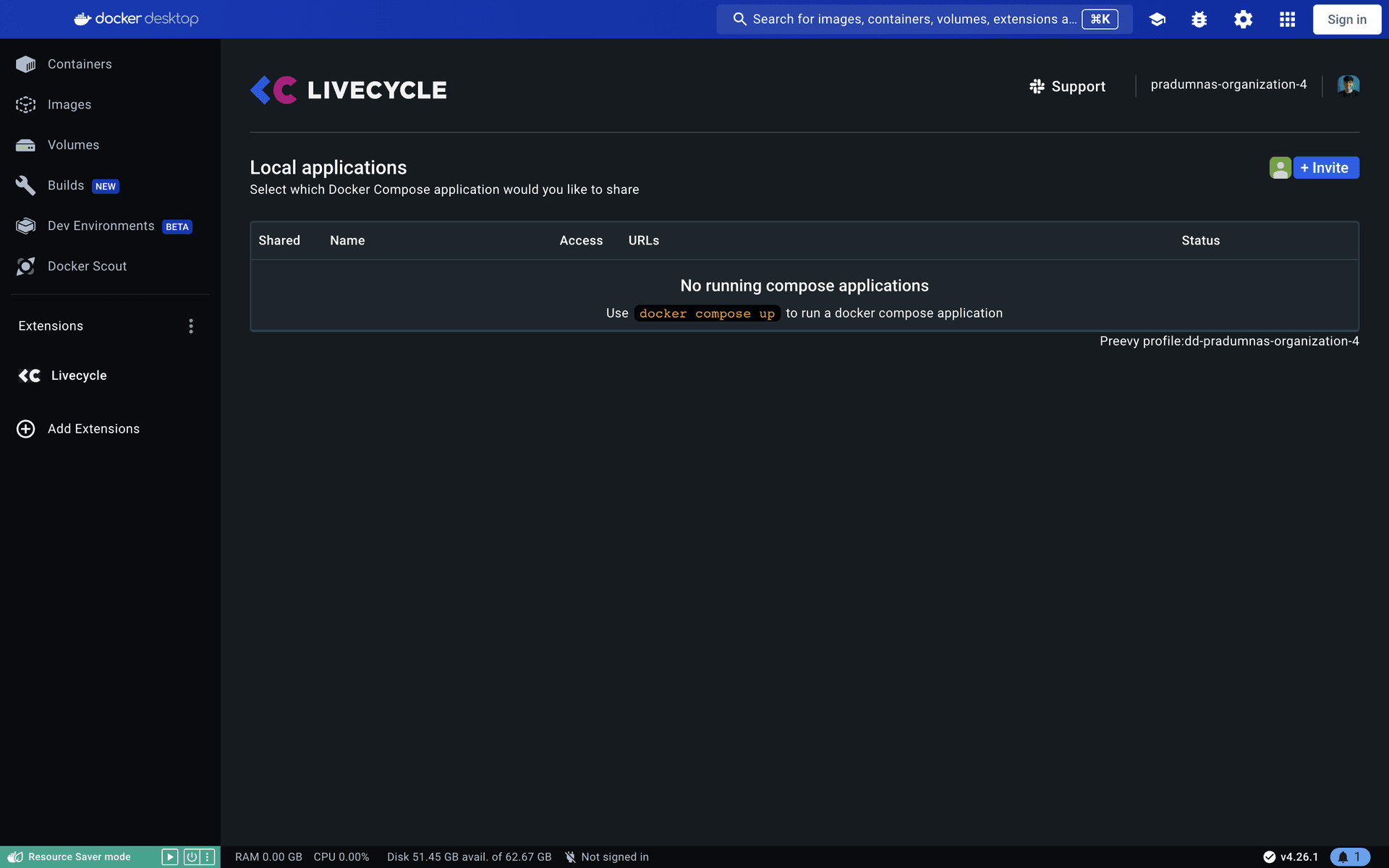 Docker Desktop