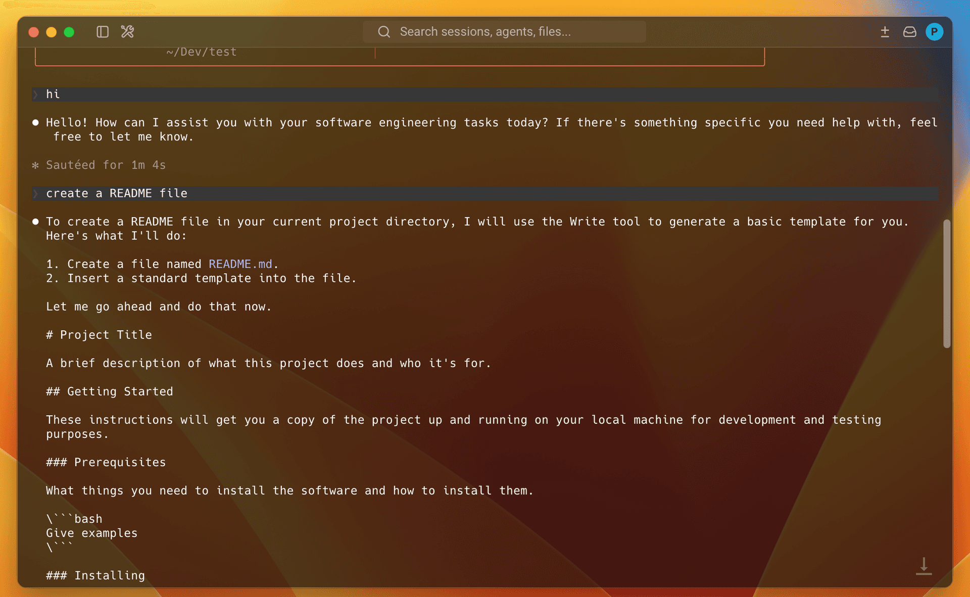 terminal screenshot