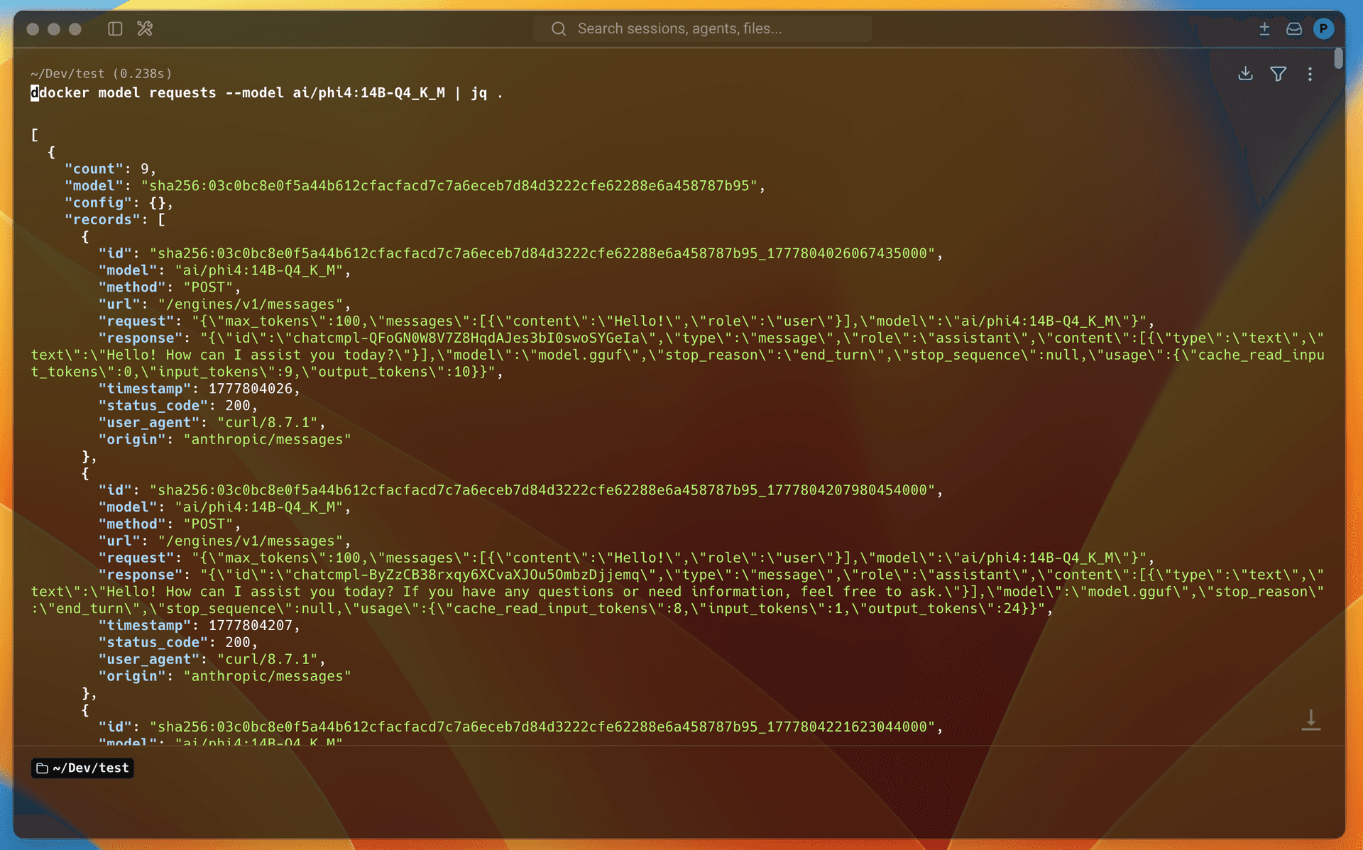 terminal screenshot